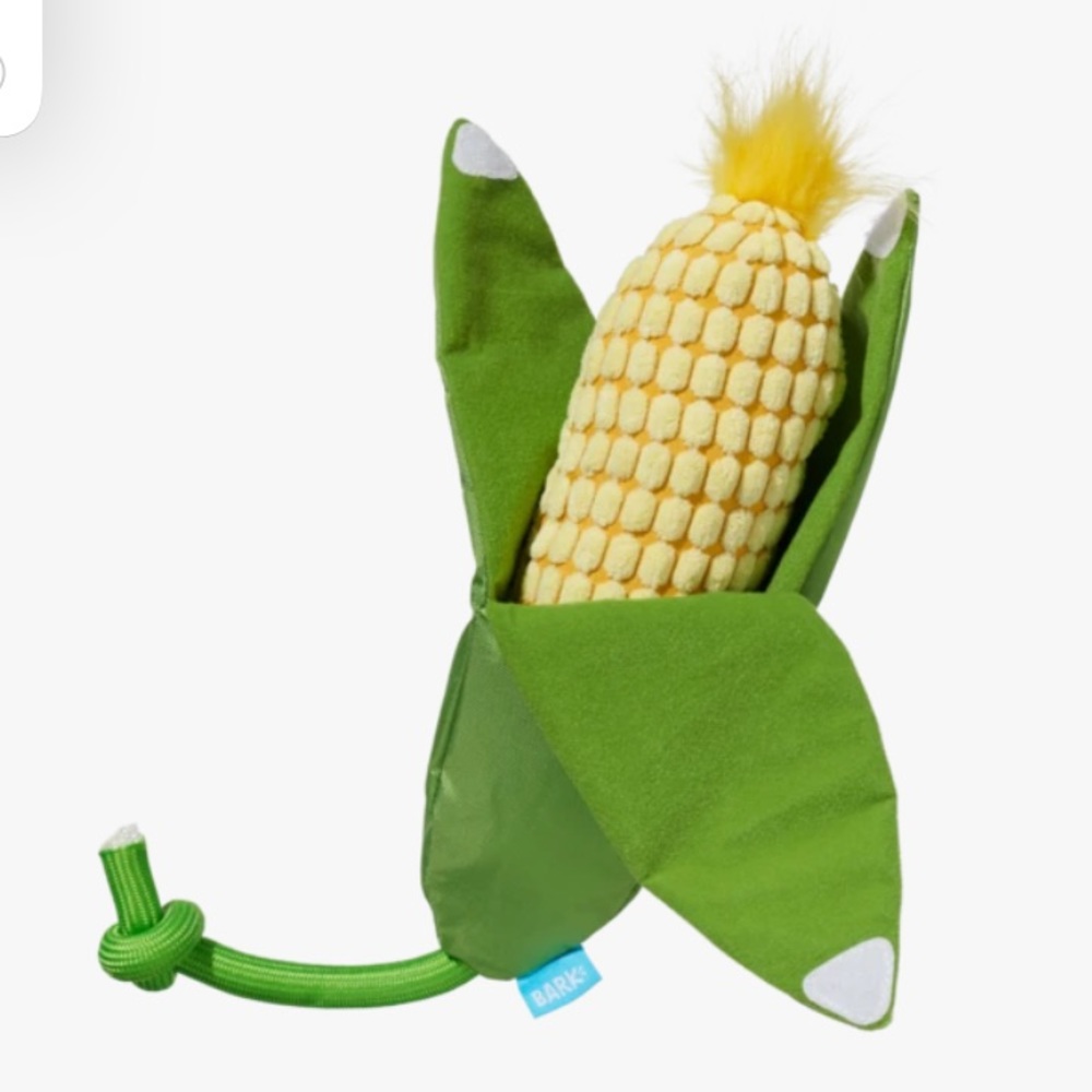 Corn on the Slob Barkbox Dog Chew Toy